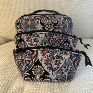 Vera Bradley toiletries/travel bags - all 3 bags